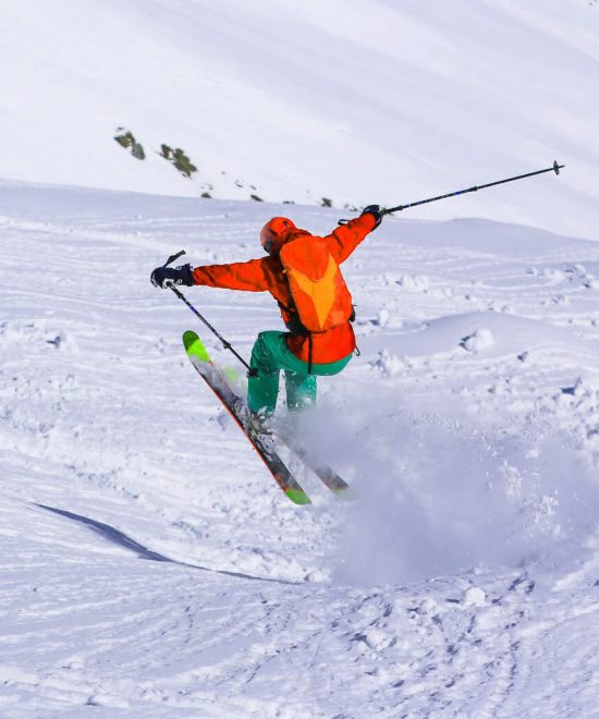 Skiing in Deosai